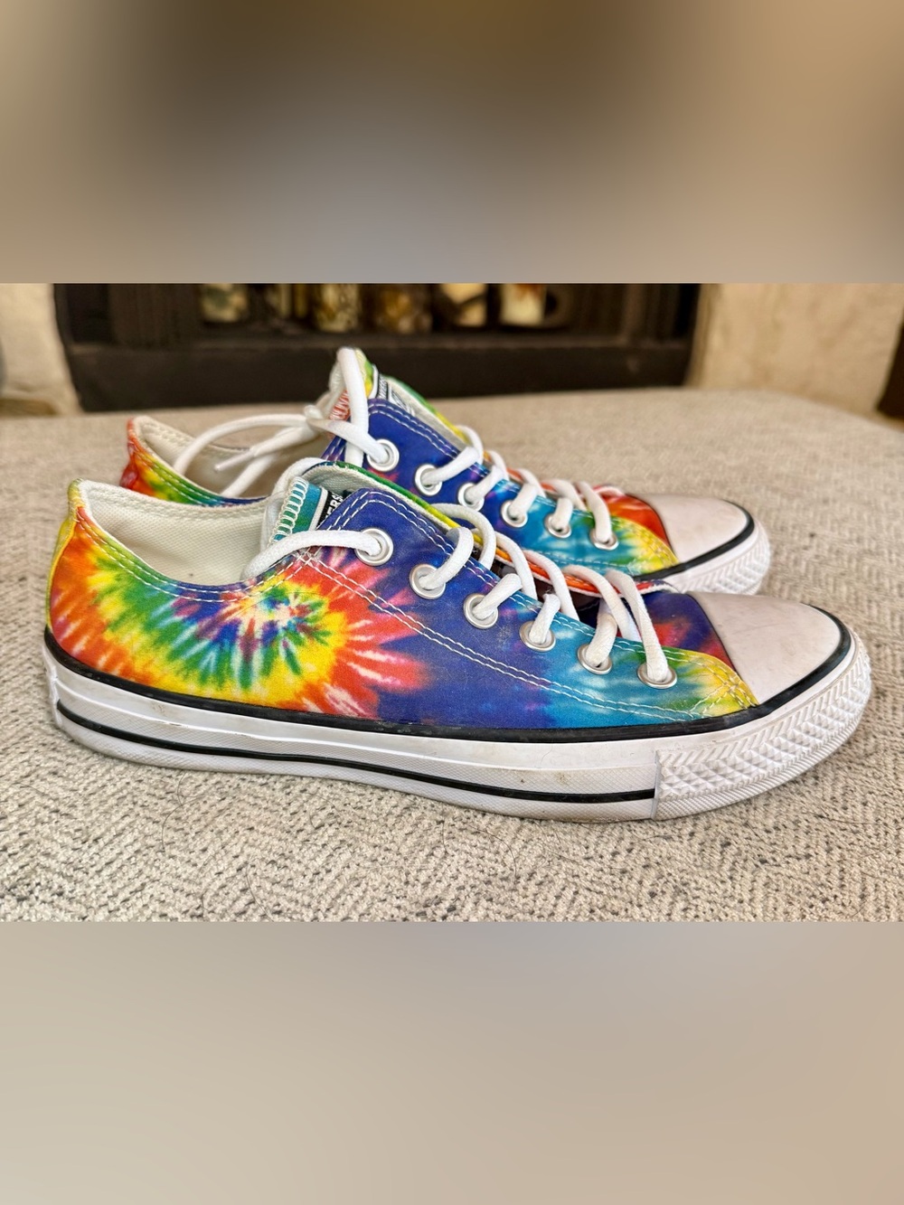 Converse Chuck Taylor All Star Low Top Tie-Dye Sneakers - Rainbow